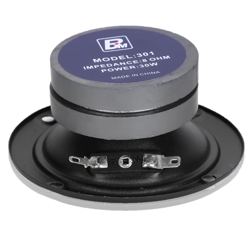 Pacchetto di carte da 30W Tweeter da 3 pollici doppio Tweeter magnetico KTV piccolo Tweeter rotondo da 8 Ohm altoparlante ad alta potenza per sala Karaoke