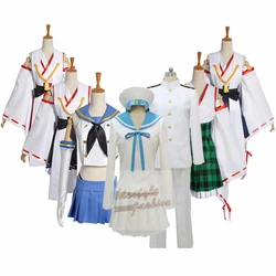 Kantai Collection Kancolle Akagi Kaga Admiraal Kantai Shimakaze Hibiki Groep Van Tekens Cosplay Kostuum, Maat Geaccepteerd