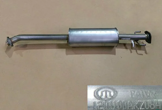 

1201100akz08a auxiliary muffler assembly original Great Wall Haval H6