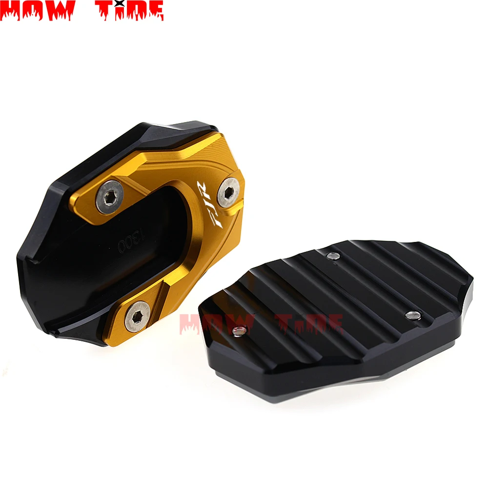 Extension de Plaque de Béquille Latérale de Moto Yamaha, Accessoire pour Modèles FJRlingFJR 1300, 2001-2017, 2002, 2003, 2004, 2012, 2013, 2014,