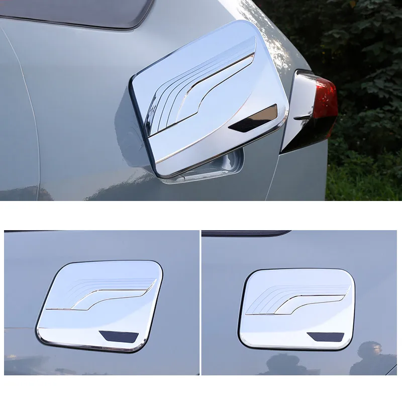 ABS Fuel Tank Decorative Cap Fuel Protection Cover Body Decoration Sticker Modified Accessories For Toyota Rav4 2019 2020