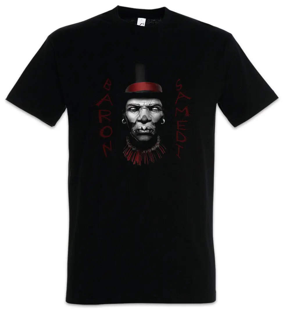 Baron Samedi II. Haiti Voodoo Bawon Samdi Magic T-Shirt. Summer Cotton O-Neck Short Sleeve Mens T Shirt New S-3XL