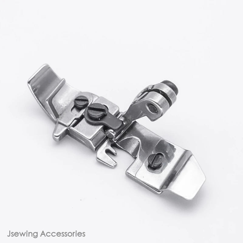 P254G-4 Band Presser Foot Fit Siruba 700F 4 Thread Industrial Overlock Sewing Machine Use For Shoulder Strap Four Line