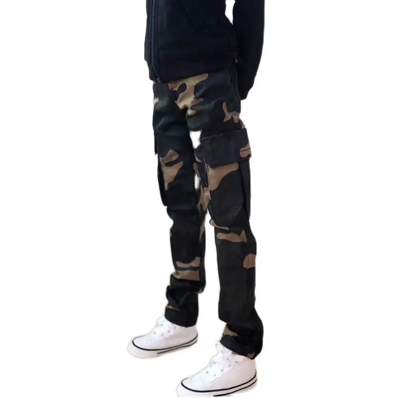 

BJD Camouflage Pants Tight Trousers Outfits For Male 1/3 SD 60cm 24" 1/4 17" Tall MSD DK DZ AOD DD Doll