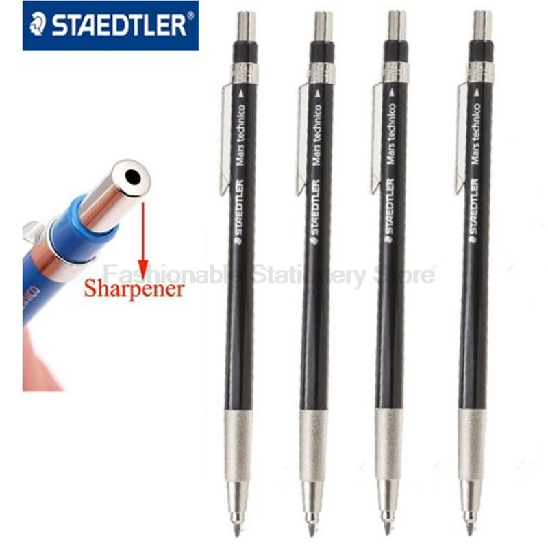 

STAEDTLER 780 2.0mm Mechanical Pencils+Eraser Set Drawing Pencil School Stationery Office Supplies Metal Mechanical Pencil Rod