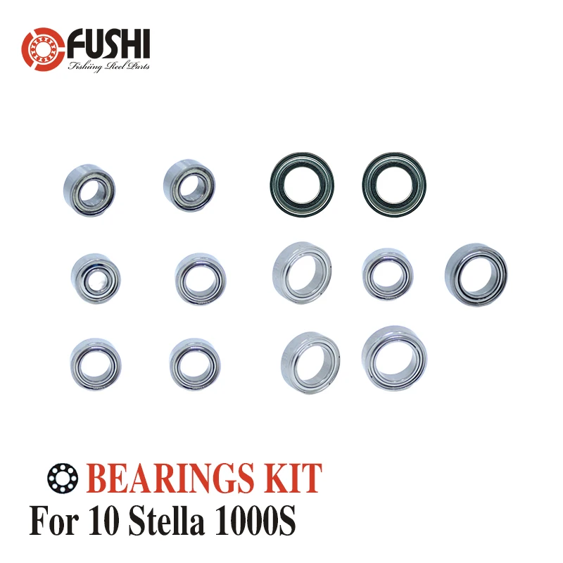 

Fishing Reel Stainless Steel Ball Bearings Kit For Shimano 10 Stella 1000S / 1000PGS / 02425 / 02426 Spinning reels Bearing Kits