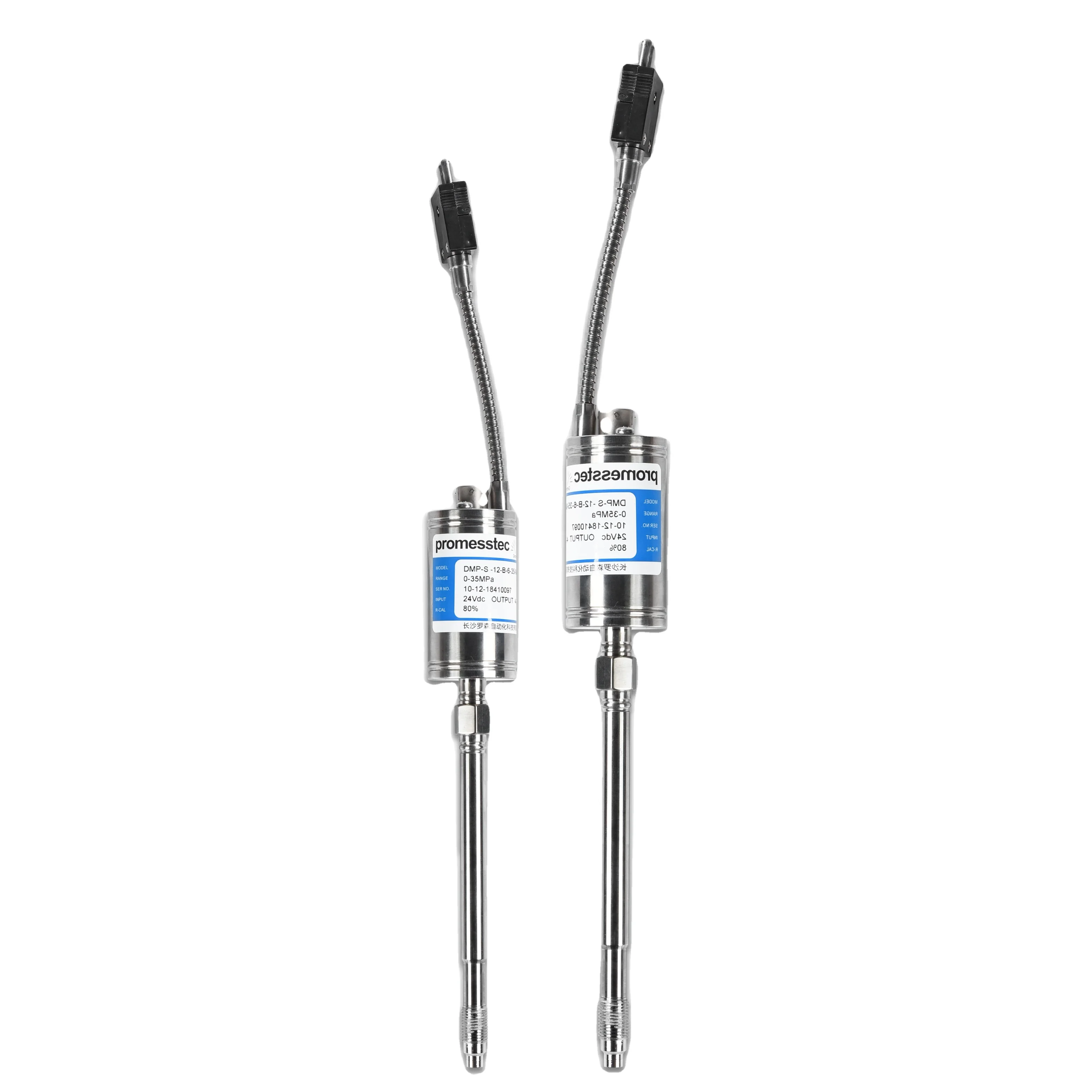 Promesstec DMP series High temperature melt pressure sensor pt124-50mpa-m14 for extruder