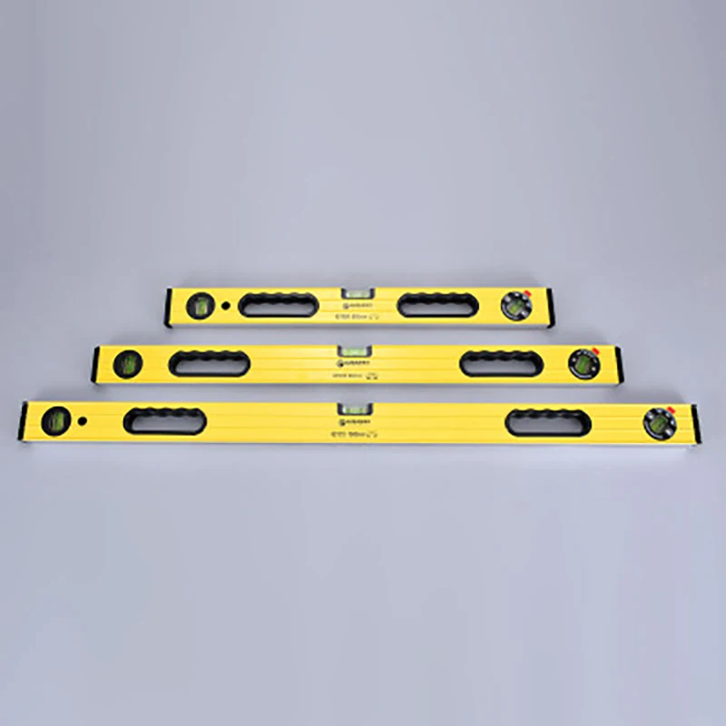 High Precision Professional Spirit Level Set Balance Horizontal Yellow Ruler High Magnetic Ruler Lever Bubbles Digital Inclinome