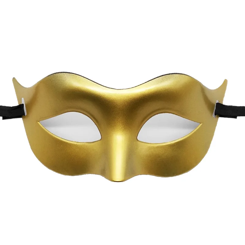 20pcs Woman Men Mask Prom Retro Pattern Solid Color Masks Costume Party Easter Birthday Halloween