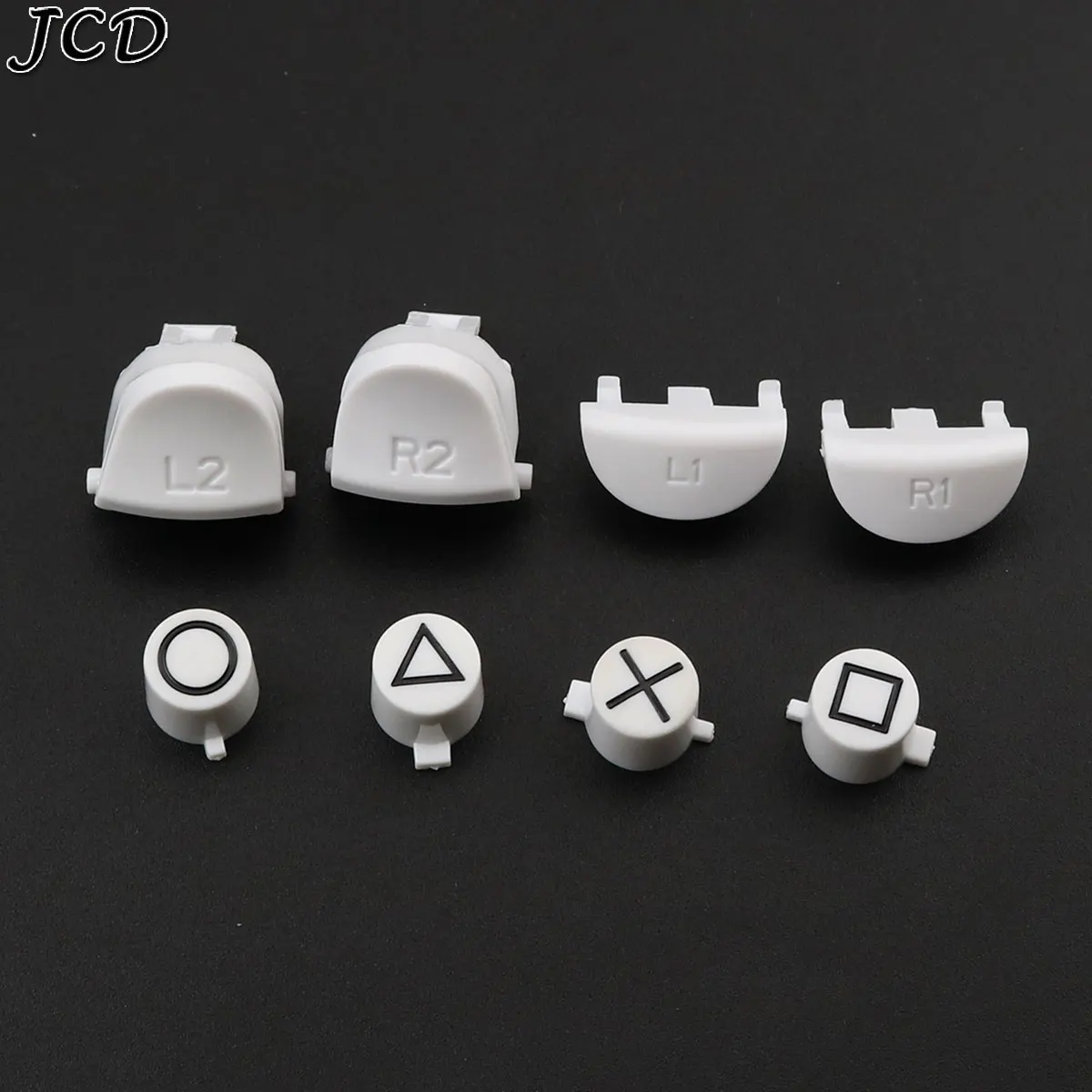 JCD For PS4 Pro Slim JDS-040 JDM-040 Controller Full Set Joysticks TouchPad Dpad Button R1 L1 R2 L2 Direction Key ABXY Buttons