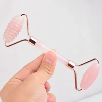 Rodillo de Cuarzo Rosa con Picos