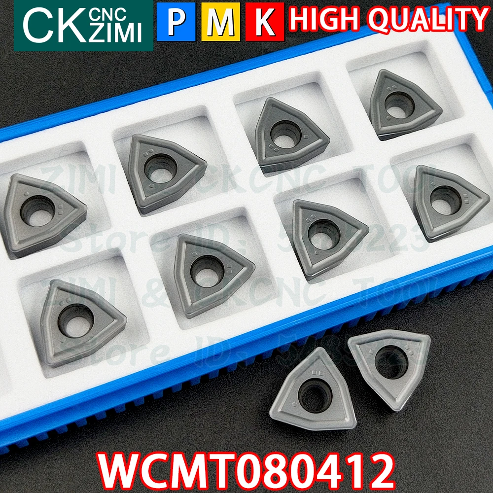 WCMT080412 ZM1125 WCMT 080412 Carbide Inserts U drills Inserts CNC Indexable Turning tools For WC Water jet quick drill U drills