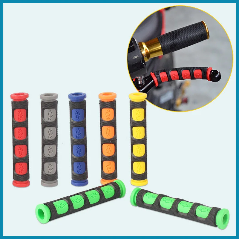 1Par Universal Soft Anti-Slip เบรคมือจับซิลิโคนแขนรถจักรยานยนต์จักรยานป้องกัน Cover ป้องกันอุปกรณ์เสริม