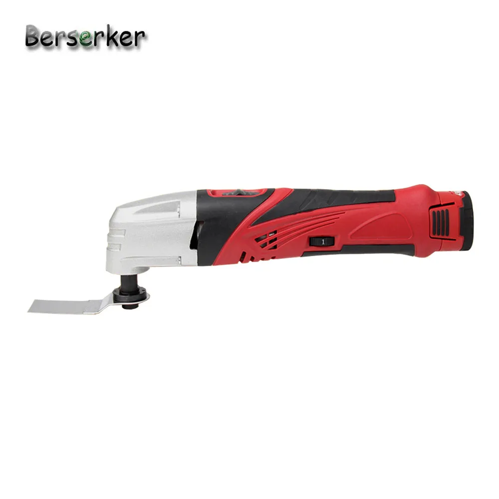 Berserker Cordless Multi Function tool 12V lithium battery Trimmer Power Tool multimaster oscillating tool with accessories