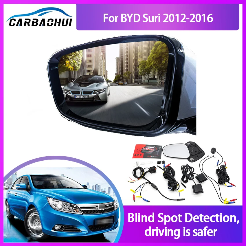 Millimeter Wave Radar Blind Spot Monitoring BSA BSD BSM for BYD Suri 2012-2018 Assist Driving Parallel Safety Lane Change Assist