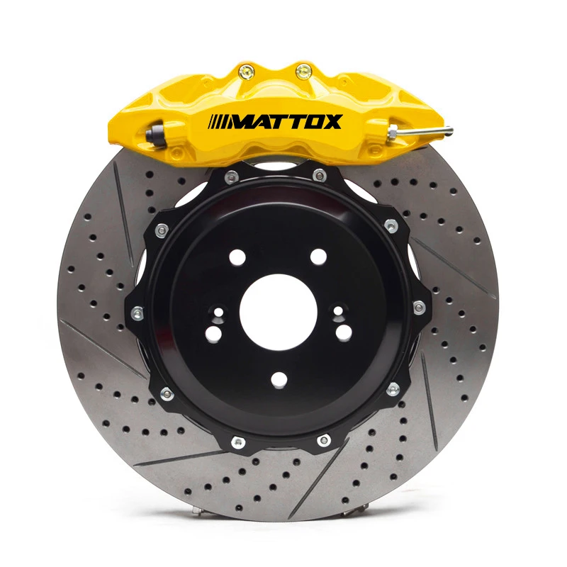 

Mattox Racing Brake Kit Racing 6POT Pistons Caliper 355*32mm Brake Rotor for AUDI S4 (B5) 2000 2002 Front 18inch