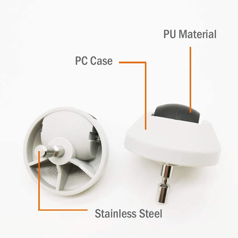 Front Wheel Caster For Mi Roborock S5 S50 S51 Robotic Vacuum Cleaner Replacement Parts Accessories Parts