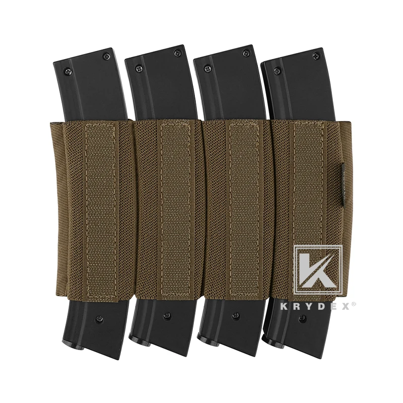 KRYDEX For MP7 Quadruple Magazine Insert Pouch 8.25