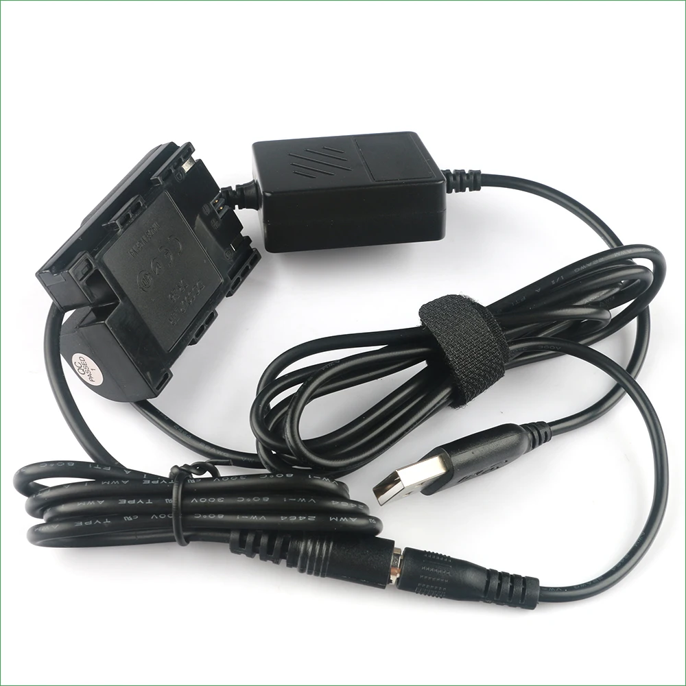 5V USB LP-E6 DR-E6 ACK-E6 Dummy Battery Adapter Plug DC Power Bank For Canon EOS 5DS 5DSR 6D 7D SV 60D 60Da 70D 80D 90D