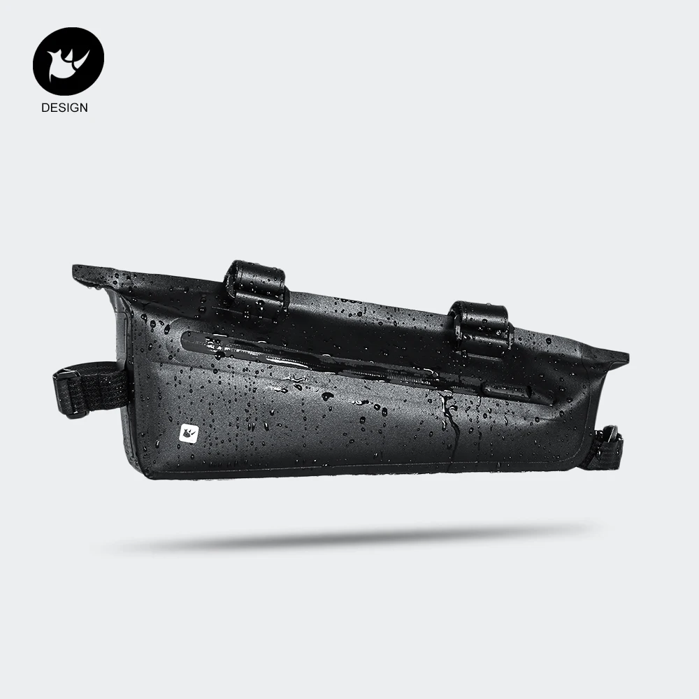 Rhinowalk Bike Triangle Bag Waterproof Bike Frame Front Tube Bag Cycling Bag Triangle Pouch Frame Holder Bicycle Accessories