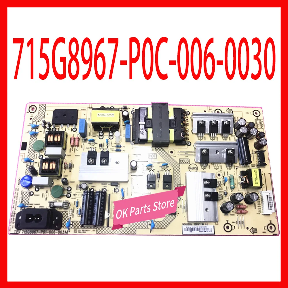 

TPV 715G8967-P0C-006-0030 Power Supply Board Equipment Power Support Board For TV 55PUF6192/T3 Original Power Supply Card