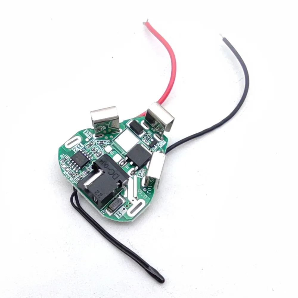 3s Bms1mos elektronarzędzie wkrętak z baterią litową 12V PCB do trójkąta mocy 18650 12.6V