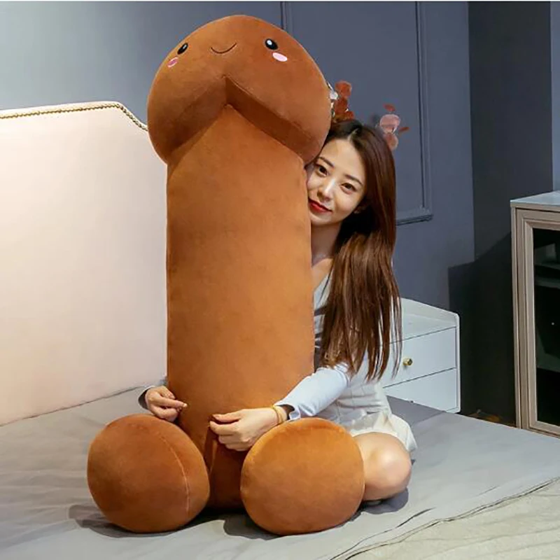 30Cm-100Cm Ngộ Nghĩnh Dương Vật Sang Trọng Đồ Chơi Mô Phỏng Nhồi Bông Mềm Dick Búp Bê Thực Dương Vật Vỏ Gối dễ Thương Gợi Cảm Đồ Chơi Quà Tặng Thú Vị