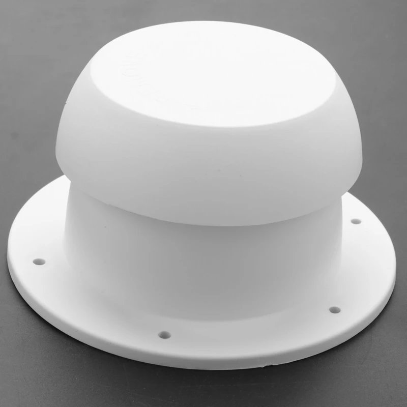 Round Mushroom Head Shape Ventilation Cap For Rv Accessories Top Mounted Round Exhaust Outlet Vent Cap