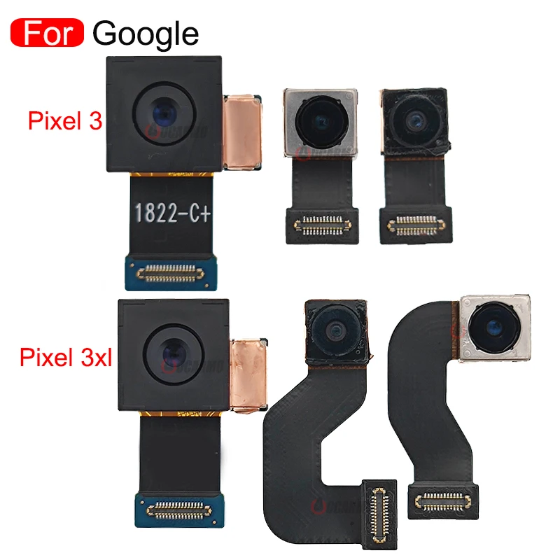 Fullset Camera For Google Pixel 3 / 3XL 3 XL Front Back Rear Big Camera Flex Cable Replacement Parts