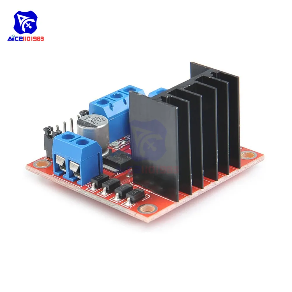 Diymore L298N Modul Pengendali Driver Motor DC Dual H-bridge Stepper Motor UNTUK Arduino Smart Car Power MEGA R3 Mega2560