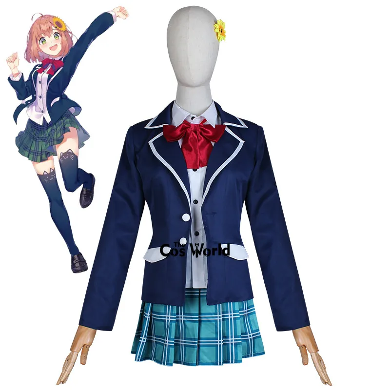 

YouTuber Vtuber Hololive Honma Himawari Suit Uniform Outfit Cosplay Costumes