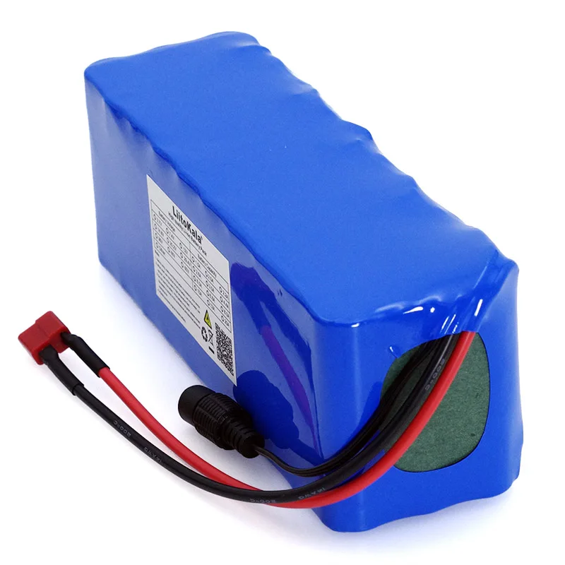 LiitoKala 36V 10000mAh 500W o dużej mocy i pojemności 42V 18650 bateria litowo motor na baterie elektryczny samochód rower skuter z BMS