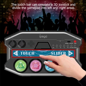 IPEGA PG-P4016 für PS4 PS5 PS5 Play Controller mit Touch Bar hat Sony PlayStation 4 Game Hatsune Miku/Tom Future DX DX Licht gebracht 10 Hauptverkäufe Ipega Manete - №5