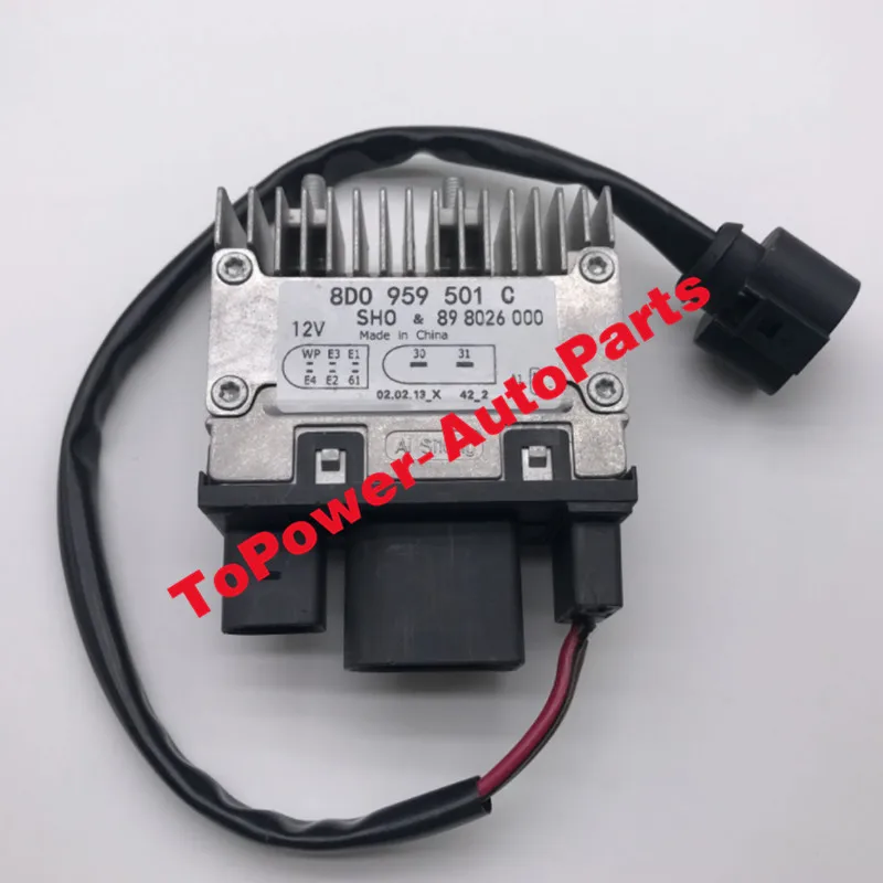 Fan Control Unit Module 8D0959501C 8D0959501A For Volkswagenn Passat B5 Audii S4 A4 A6 Skodaa Superb 8D0 959 501C 8D0 959 501 A