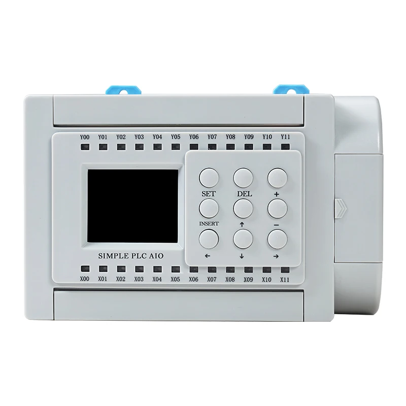 Huaqingjun 12-in 12-out Relay Output PLC RS485 Communication Modbus RTU PLC for Meter