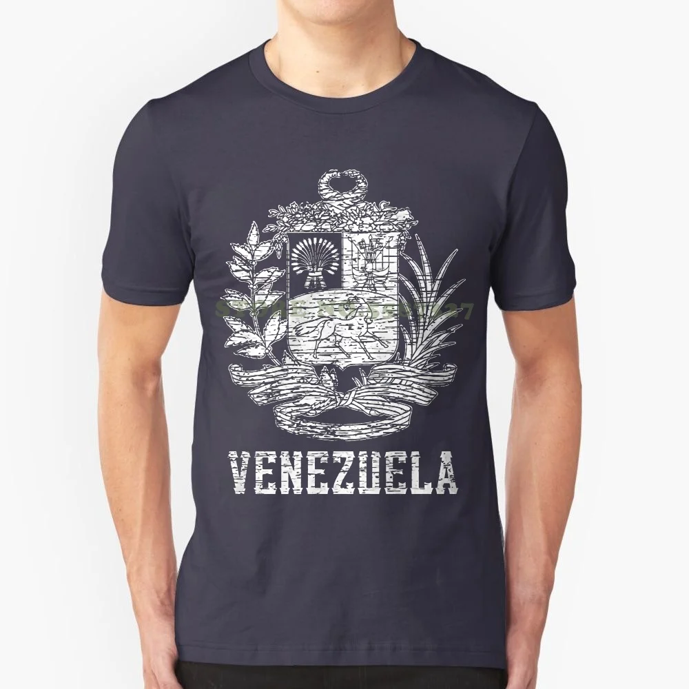 Latest Venezuela , Coat Of Arms , Law Of The National Flag , Shield And Anthem Men's T Shirt , Nofo Clothing Co.