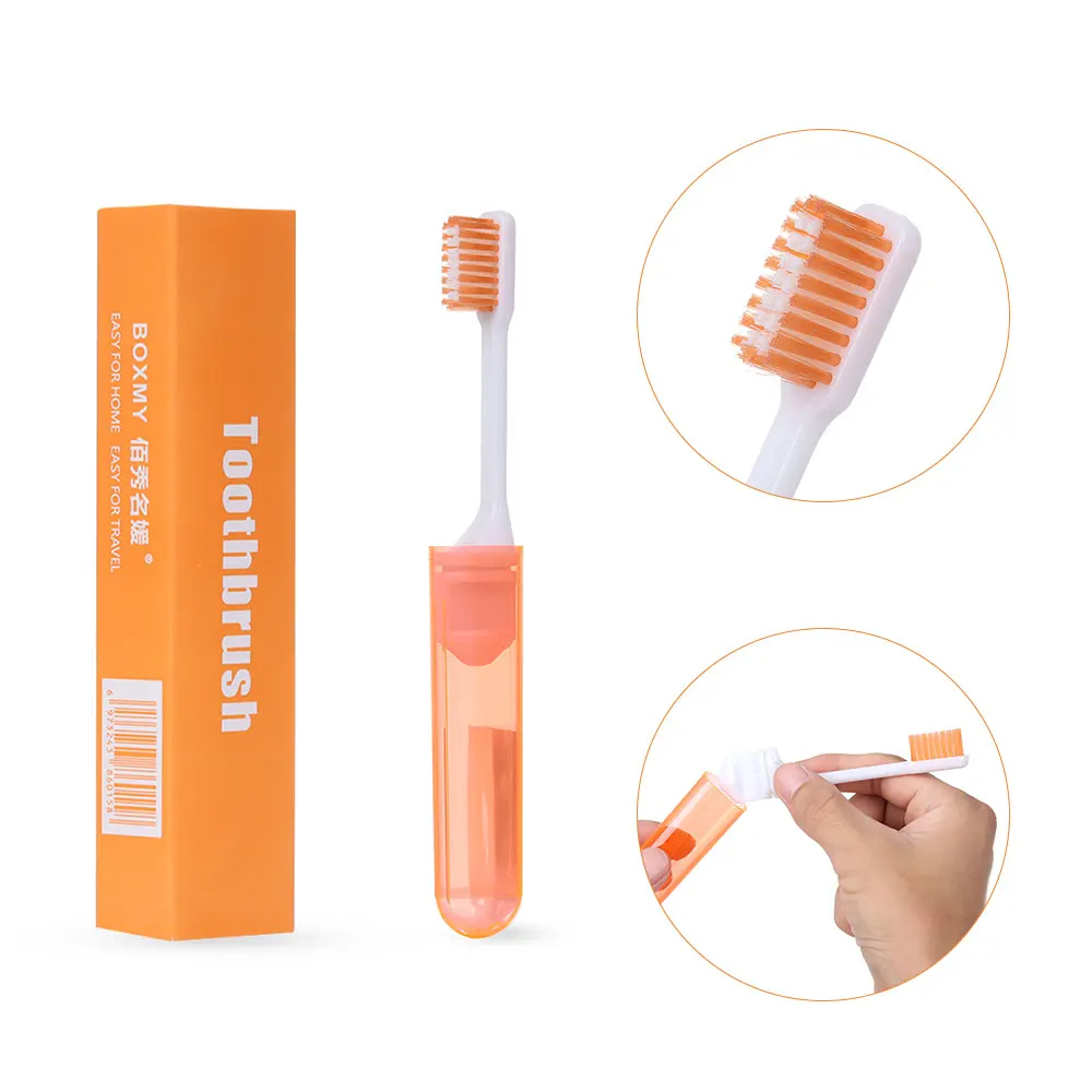 1PC Portable Travel Camping Folding Toothbrush Outdoor Oral Cleaning Tooth Brush