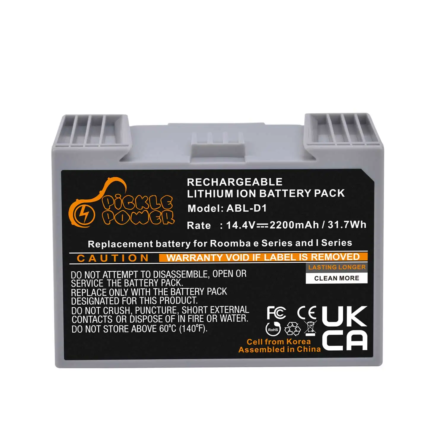 2200mAh Battery Pack for iRobot Roomba e Series e5 e6 And i Series i7 i7 i8 ABL-D1 7150 7550 5150