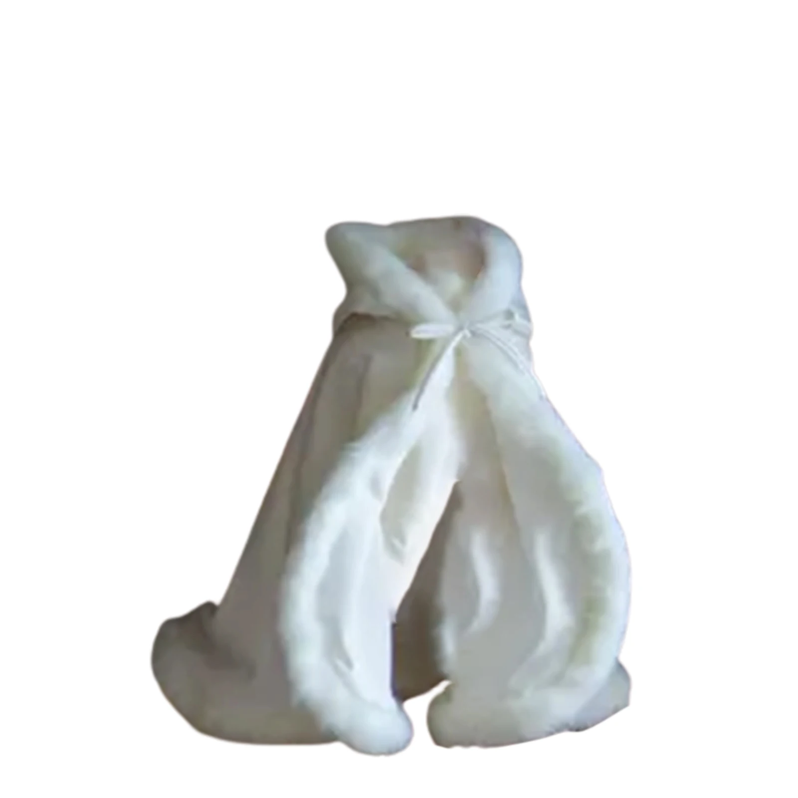 فتيات صغيرات يتدربن على المشي الأولاد عيد الميلاد عباءة شتاء دافئ منفوش فرو قلنسوة عباءة عطلة عيد الميلاد حفلة عيد الميلاد كيب تأثيري حلي