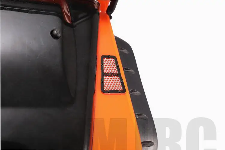 Rc Auto Luchtfilter Motor Grote Flow Luchtinlaat Cover Voor Trax Trx-4 Axiale Scx10 Defender D90 D110 Rc Model Auto Onderdelen