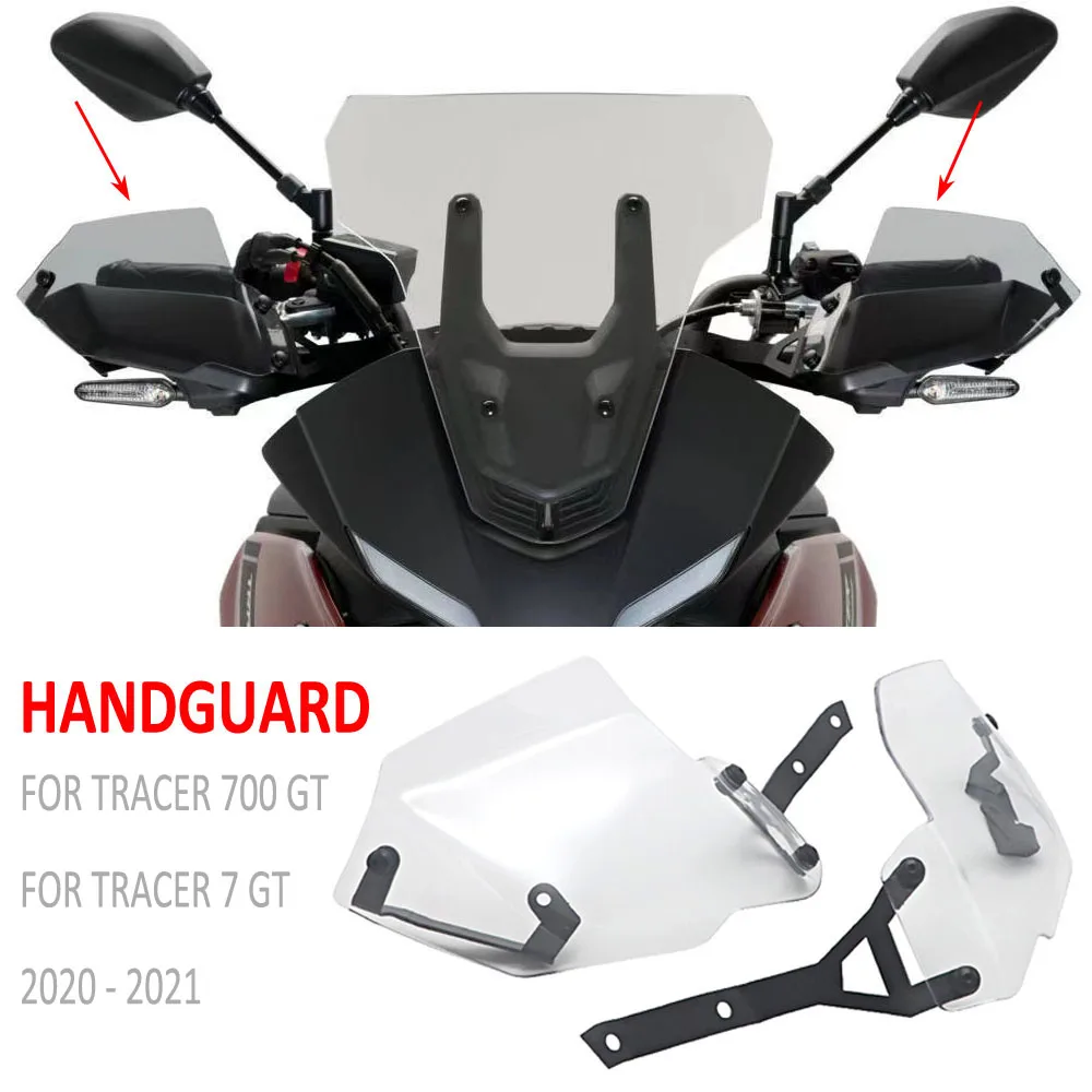 FOR TRACER 700 GT TRACER 7 GT MT-07 MT07 Tracer 2020 2021 Motorcycle Handguard Extensions Hand Shield Protector Windshield