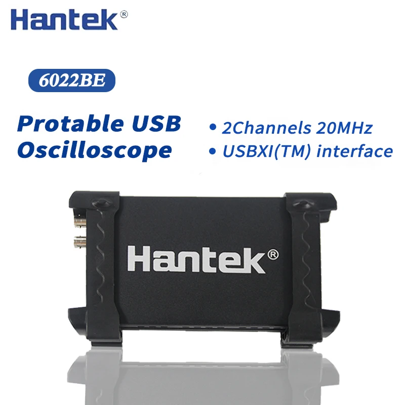 

Hantek 6022BE 6022BL Laptop PC USB Digital Storage Virtual Oscilloscope 2 Channels 20MHz 48MSa/s Handheld Portable Osciloscopio