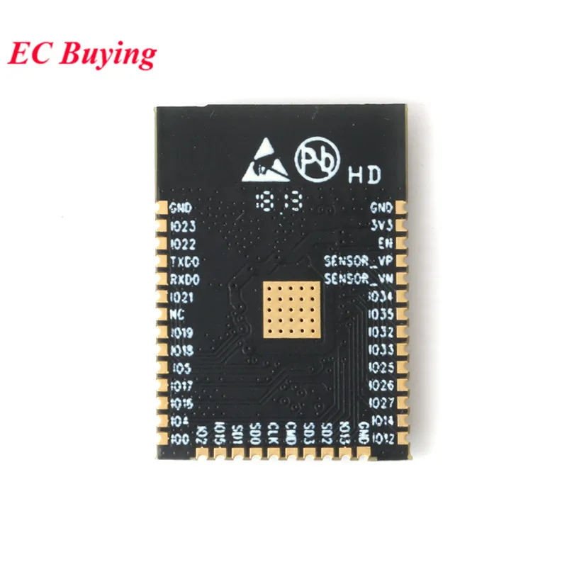 10 шт./1 шт. ESP32-WROOM-32 ESP-32 ESP-32S Модуль платы разработки WiFi Wireless Ble Двухъядерный процессор MCU PCB IOT для LuaNode NodeMcu