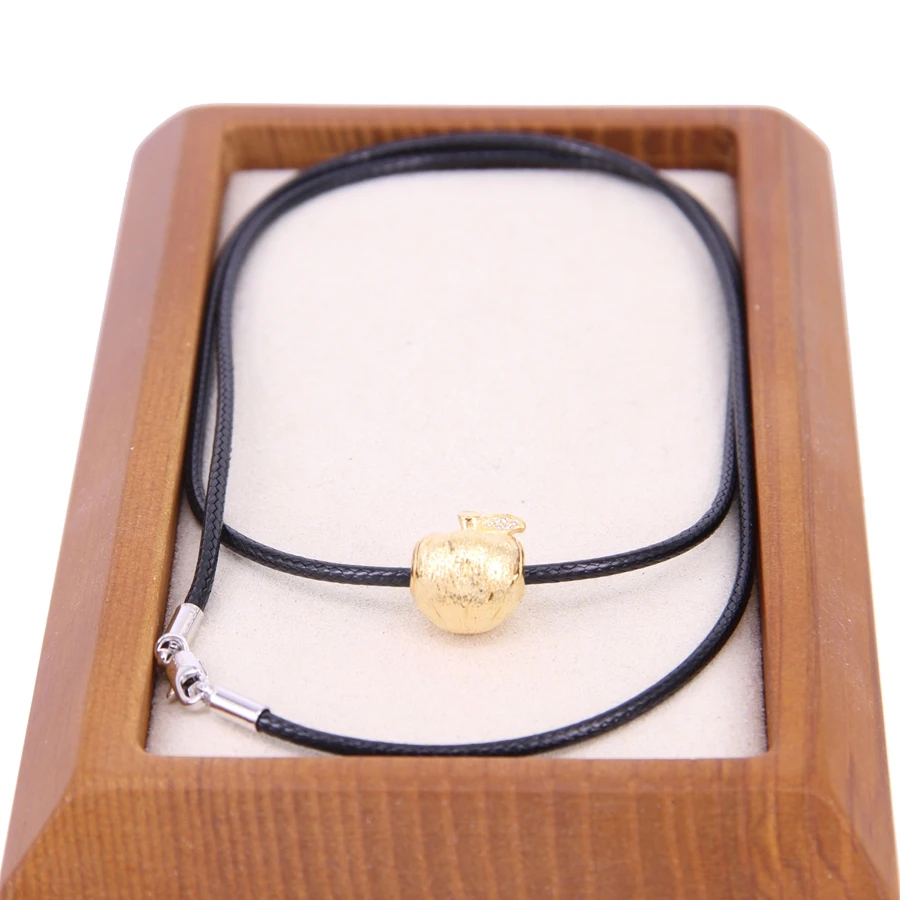 TS فو الجلود مع التفاح عقد من اللؤلؤ ، 2021 العلامة التجارية الجديدة Ts ستراند مجوهرات الأزياء توماس نمط بيجو هدية للرجال والنساء