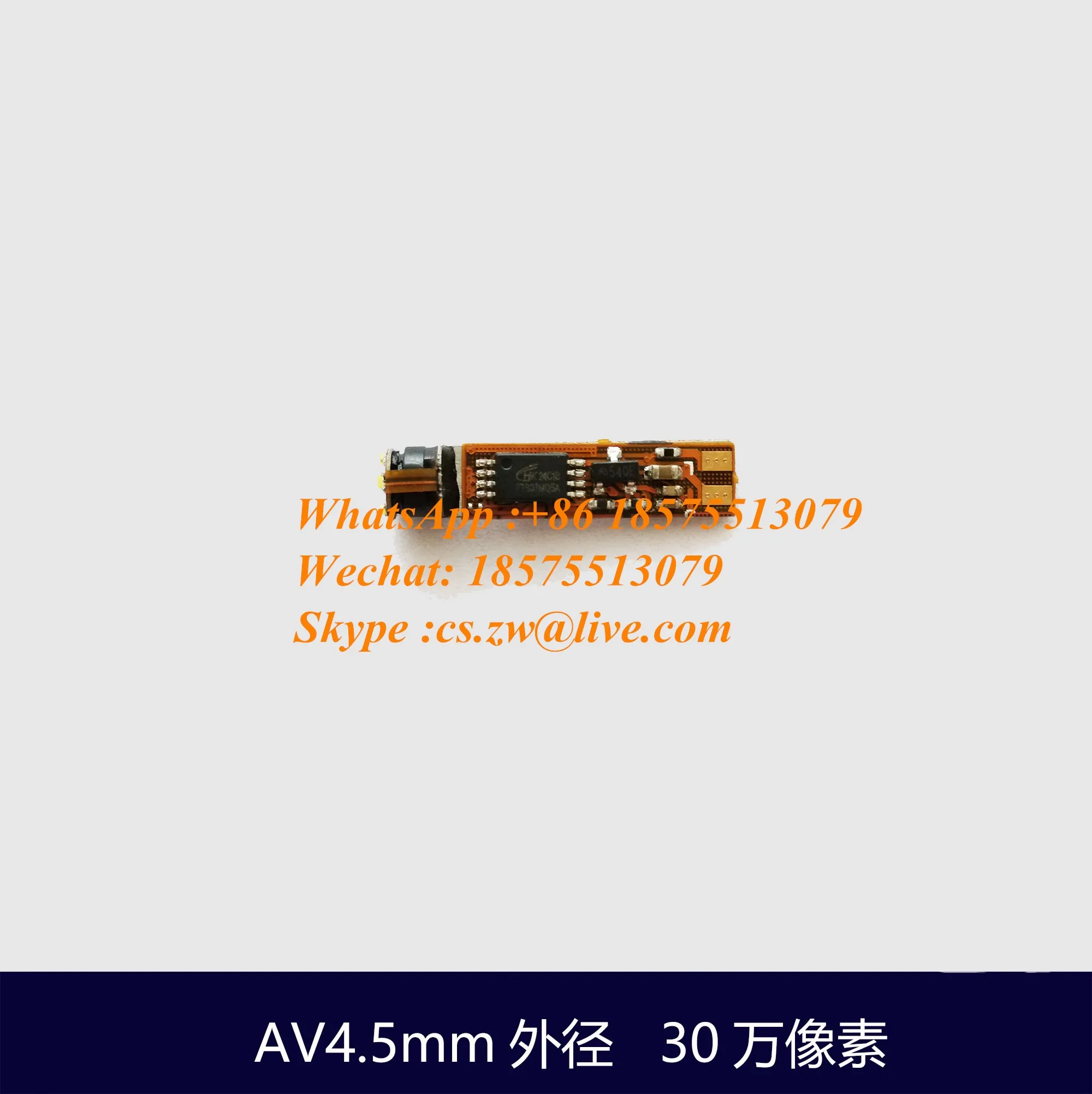 AV 4.5mm Analog 300-Megapixel Industrial Endoscope Module Ultra-Fine Pipe Endoscope Module