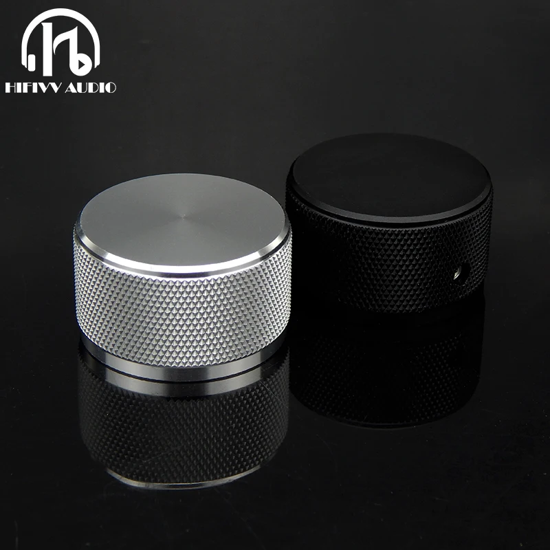 1PC wzmacniacz Audio HIFI aluminiowy wzmacniacz pokrętło głośności potencjometr o średnicy 38mm wysokość 22mm