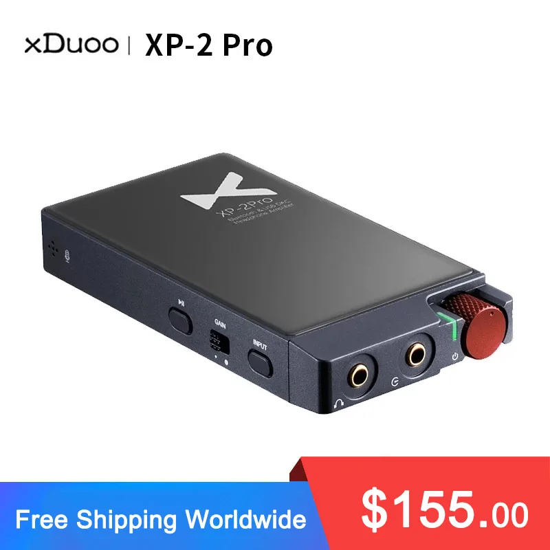 

XDuoo XP-2 Pro Bluetooth USB DAC AMP ESS9018K2M CSR8675 XP2 PRO Портативный усилитель для наушников декодер