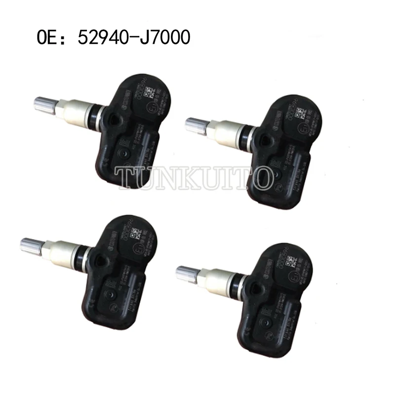 

4Pieces/Set For Kia Ceed Kia Proceed [CD] 433 MHz TPMS Sensor Tire ABS Air Pressure Sensor 52940-J7000