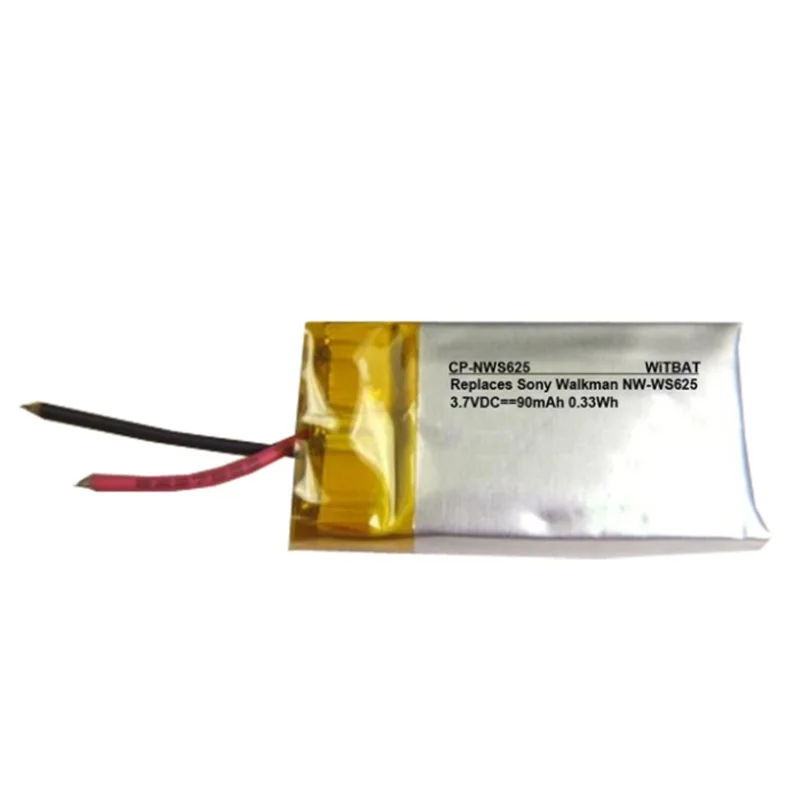 Battery for Sony NW-WS413 NW-WS141 NW-WS623 NW-WS625 NWZ-W273S NWZ-W274S NWZ-W252 NWZ-W262 NWZ-W202 Headset 3.7V AHB501323T