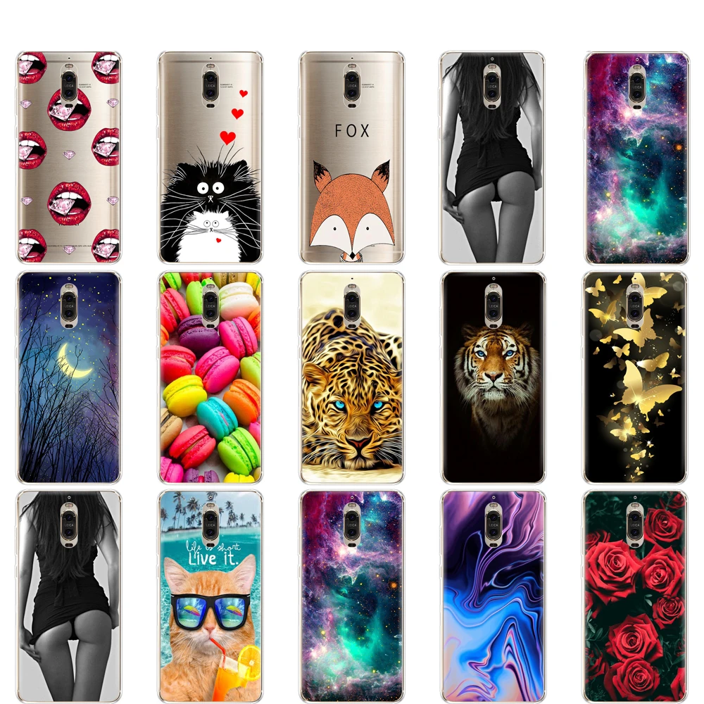 Case For Huawei Mate 9 Case Cover Huawei Mate9 Pro Case Silicon Soft Back Cover For Huawei Mate 9 Pro Protective Back Cover